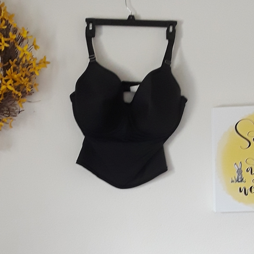 Flexees Black Bra with waist support